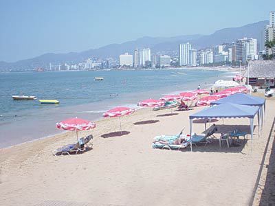 La Palapa Sobre Playa Apartment Acapulco Luaran gambar